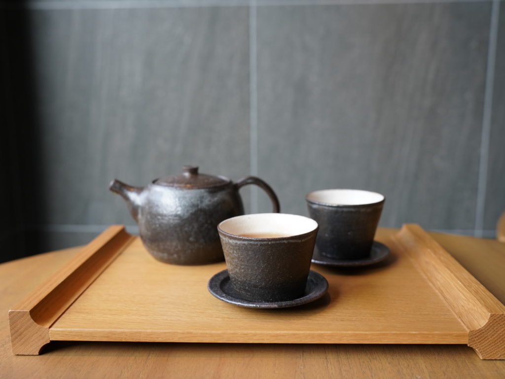 ROKU京都　客室　茶器